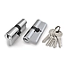 Цилиндровый механизм Fuaro (Фуаро) (100 ZA/60) 1000ZAKey60 mm (25+10+25), хром