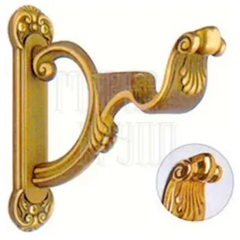 Кронштейн для карниза Mandelli S00A золото (140 мм)