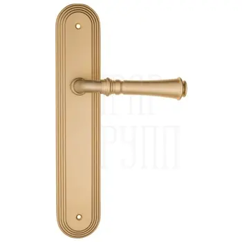 Дверная ручка Fratelli Cattini 'GRACIA' на планке PL288 матовая латунь