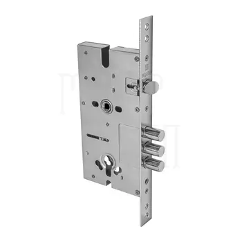 Замок Fuaro (Фуаро) врезной сувальдный TERMO MDV25/S-60.00.3R16 4 key (ключ удл. 120/75 мм)