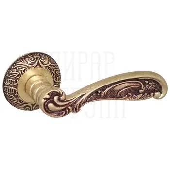 Дверные ручки на раздельном основании Fuaro (Фуаро) 'BRILLIANT' SM французское золото