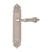 Дверная ручка на планке Melodia 229/229 'Libra', серебро