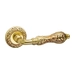 Дверная ручка на розетке Fimet "Flora" 147 (250), французское золото