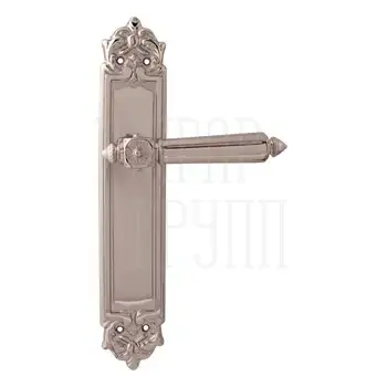 Дверная ручка на планке Melodia 246/229 'Nike' серебро