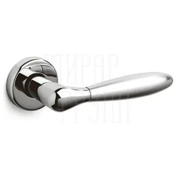 Дверные ручки на розетке Olivari Comet матовый хром + хром