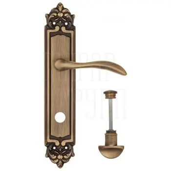 Дверная ручка Fratelli Cattini 'LUCCIA' на планке PL96 матовая бронза (wc-2)