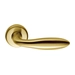 Дверная ручка на розетке Colombo "Mach" CD 81 RSB (CD69), матовое золото