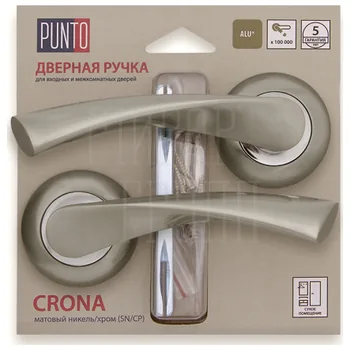 Ручка Punto (Пунто) раздельная LM/A R.TL54.CRONA/HD