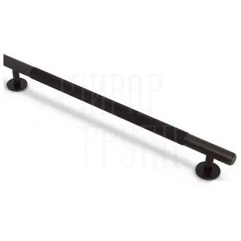 Мебельная ручка-скоба Convex 1745 (306/256 мм) матовая бронза