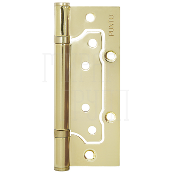 Петля Punto (Пунто) универсальная без врезки IN5200W (200-2B 125x25) латунь