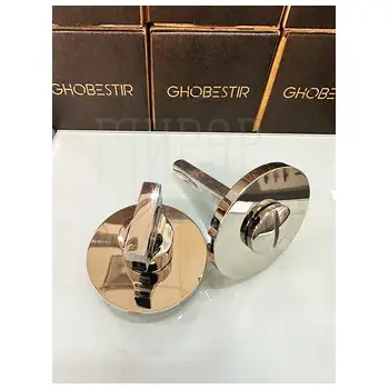 Дверная накладка сантехническая Ghobestir A858-1N никель