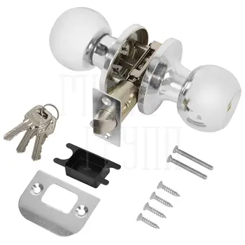 Ручка Punto (Пунто) защелка DK672 ET (кл./фик.) хром