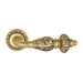 Дверная ручка на розетке Venezia "LUCRECIA" D2, французское золото