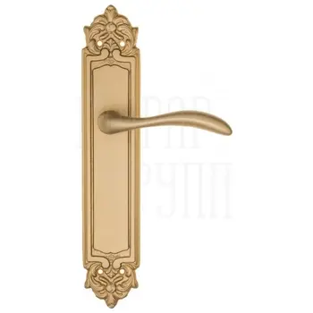 Дверная ручка Fratelli Cattini 'LUCCIA' на планке PL96 матовая латунь