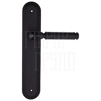 Дверная ручка Fratelli Cattini 'ENCIA' на планке PL288 черный