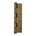 Дверная петля пружинная карточная универсальная Justor 5814 (180 мм, 60 кг на 3), бронза