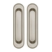 Ручки Punto (Пунто) для раздвижных дверей Soft LINE SL-010, матовый никель