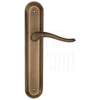 Дверная ручка Fratelli Cattini 'LAVERA' на планке PL288 матовая бронза
