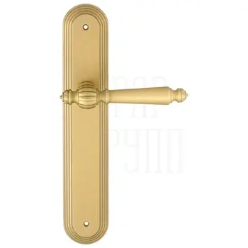 Дверная ручка Extreza 'DANIEL' (Даниел) 308 на планке PL05 матовое золото