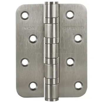 Петля Fuaro (Фуаро) из нержавейки универсальная IN4400U-R10 (4BB-R10 102х76х3) нержавейка