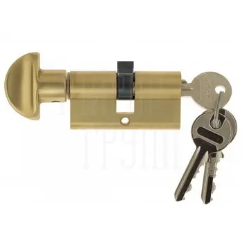 Venezia цилиндр (70 мм/25+10+35) ключ-вертушка французское золото