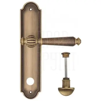 Дверная ручка Fratelli Cattini 'MARANI' на планке PL248 матовая бронза (wc-2)
