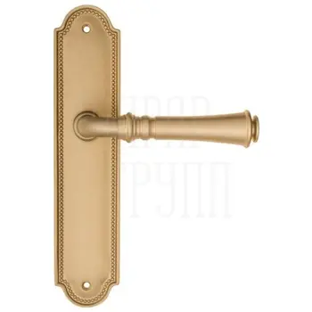 Дверная ручка Fratelli Cattini 'GRACIA' на планке PL248 матовая латунь