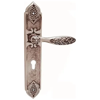 Дверная ручка на планке Class 'Shamira' 1060/1010 серебро 925 (cyl)