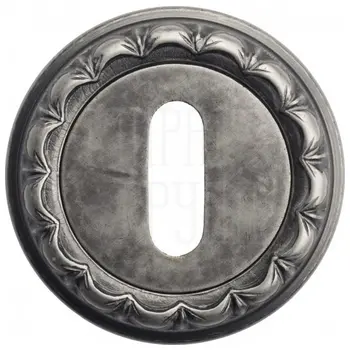 Накладка дверная под ключ буратино Venezia KEY-1 D2 античное серебро
