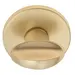 Фиксатор поворотный на круглом основании Fratelli Cattini WC 7.7, матовая латунь (wc-2)