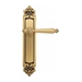Дверная ручка Venezia "PELLESTRINA" на планке PL96, французское золото