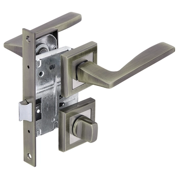 Комплект для двери Фабрика замков FZ SET 21L 170 BK античная бронза