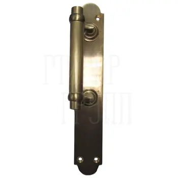 Дверная ручка-скоба SDR2 (280/100 мм) античная бронза левая