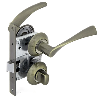 Комплект для двери Фабрика замков FZ SET 03L 170 BK античная бронза