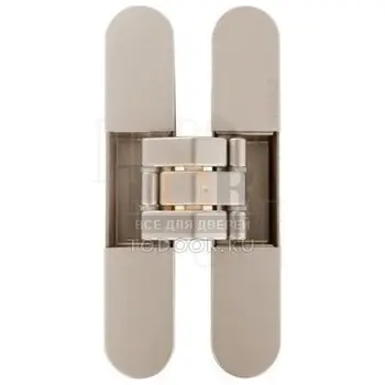 Петля дверная скрытая Koblenz Kubica 7080 DXSX (80/100 кг) матовый никель