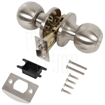 Ручка Punto (Пунто) защелка DK672 BK (фик.) никель