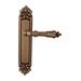 Дверная ручка на планке Melodia 292/229 'Samantha', матовая бронза