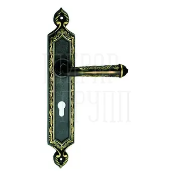 Дверная ручка на планке Class 'Rubin' 1030 затемненная бронза (cyl)