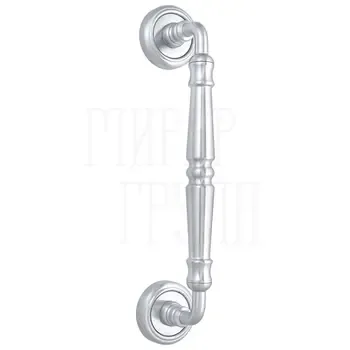 Ручка дверная скоба Extreza "Petra" (Петра) 250 мм (205 мм) на круглых розетках R01