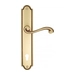 Дверная ручка Venezia "VIVALDI" на планке PL98, французское золото (cyl)