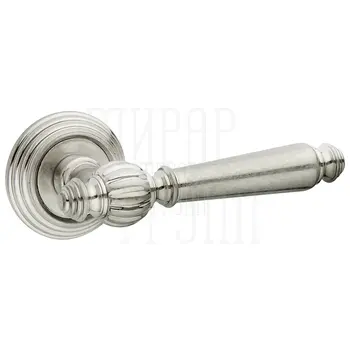 Дверная ручка на розетке Fimet 'Michelle' 106 (269) старое серебро