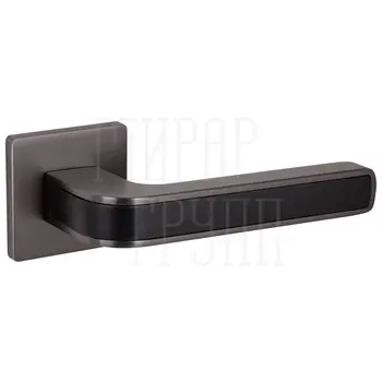 Дверная ручка на квадратной розетке Fuaro (Фуаро) 'NEO' SL черный