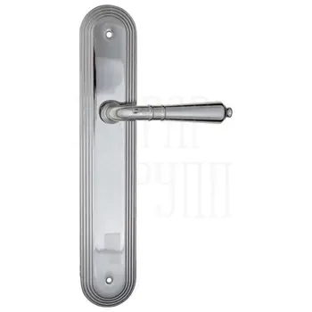 Дверная ручка Fratelli Cattini 'TOSCANA' на планке PL288 полированный хром