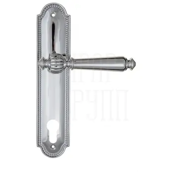 Дверная ручка Fratelli Cattini 'MARANI' на планке PL248 полированный хром (cyl)