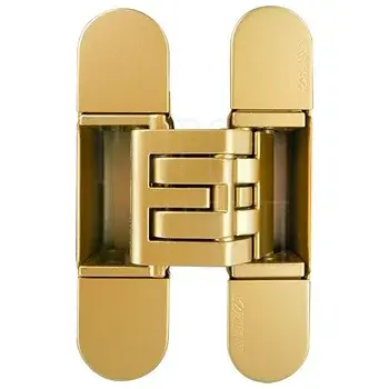 KUBICA HYBRID K6360 38CM петля скрытая универсальная асимметричная (60 kg) матовое золото