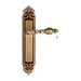 Дверная ручка Extreza "EVITA" (Эвита) 301 на планке PL02, матовая бронза