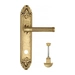Дверная ручка Venezia "IMPERO" на планке PL90, французское золото (wc)