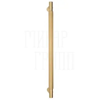 Дверная ручка-скоба Fratelli Cattini 'UNA X' 450мм (400мм) полированная латунь
