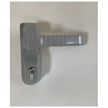 Ручка внешняя со встроенным цилиндром для накладного утройства Антипаника CISA 07078.68.XX серый