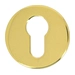 Накладка под цилиндр круглая Extreza Hi-Tech CYL-12, полированное золото